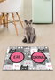 Conceptum Cat's Grey Alfombrilla para Arena Multicolor